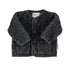 Piupiuchick Washed Black Paded  Baby Jacket
