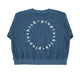 Piupiuchick Blue Waffle Logo Sweatshirt