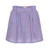 Wander & Wonder Blue/Pink Check Quilted Skirt