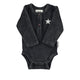 Piupiuchick  Faded Black w/ "Rock & Roll" print LS Body
