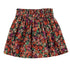 Piupiuchick Multicolor Flowers Knee Length Skirt