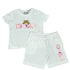 Moschino Cloud Bear Txt Logo Print Baby SS Tee & Short Set