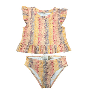 Wheat Multi Rainbow Alma 2Pc Set Swimmwear