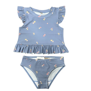 Wheat Morning Sky Hearts Alma 2Pc Set Swimmwear