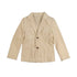 Belati Cream Velour Corduroy Jacket