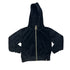 Colmar Black Velour Zip up Sweatshirt