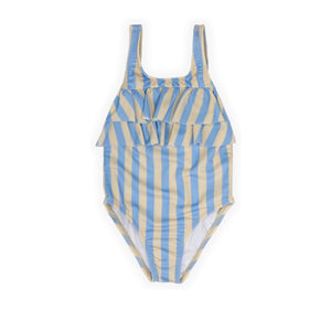 Sproet & Sprout Sesame Chest Ruffle Stripes Swimsuit