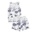 Water Club Navy Toile Print Swim Tank Set