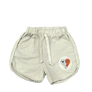 Booso Beige Stone Shorts