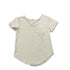 Booso Beige Simple Tee