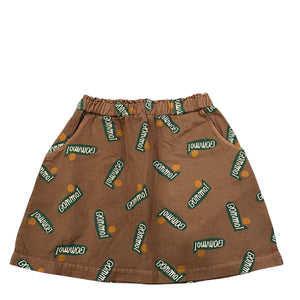 Bonmot Wood All Over BM Planes Skirt