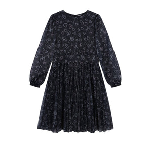 Sonia Rykiel Black Gliter LS Dress