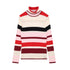 Sonia Rykiel Striped Turtleneck Sweater