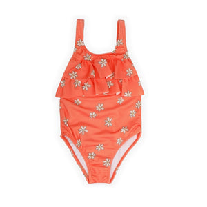 Sproet & Sprout Blush Daisies Print Chest Swimsuit