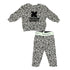 The New Society Nelia Print Baby Sweatshirt & Legging Set