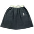 The New Society Galactic Grey Melange Knee Length Skirt
