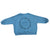 Piupiuchick Blue w/ Logo Print  Baby Sweatshirt
