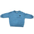 Piupiuchick Blue w/ Logo Print  Baby Sweatshirt