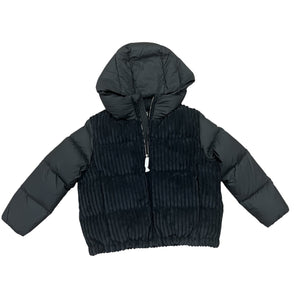 Colmar Black Girls Velvet Coat 3480