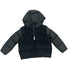 Colmar Black Girls Velvet Coat 3480