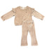 Buho Rose Baby Velvet Sweatshirt & Flare Legging Set