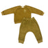 Buho Ocre Baby Terry Sweatshirt & Pants Set