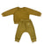 Buho Ocre Baby Terry Sweatshirt & Pants Set