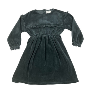 The Campamento Grey Velours Dress