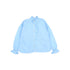 Buho Provence Blue Voile Blouse