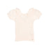 Buho Ivory Rib Collar T-Shirt