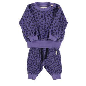 Piupiuchick Purple w/ Animal Print Set