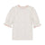 Kin+Kin K209 Pink Floral Puffed 3/4 Sleeve Ribbed T-Shirt