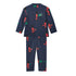 Wynken Navy Baby Mini Lento LS Tee & Legging Set