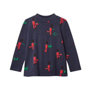 Wynken Navy Lento Top