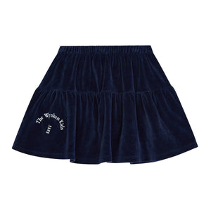 Wynken Deep Navy Sloth Skirt