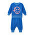 Wynken True Blue Velour Baby Sweatshirt & Pants Set