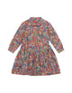 Oilily Navy Multi Danniek Long Sleeve Floral Dress