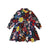 Oilily Navy Multi Delphia Long Sleeve Floral Dress