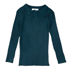 Panther Forest Knit Top