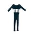 Panther Forest Knit Overalls