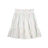 Tocoto Vintage Off White Multicolor Stripes Short Skirt