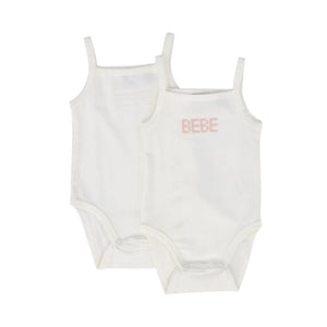 Kipp Baby Pink Bebe Bodysuit - Set of 2