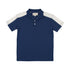 Farren + Me Navy/ Ecru Tennis Polo Shirt