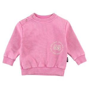 Loud Azalea Marble Dye Folk Sweater