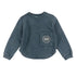 Loud Green Storm Marble Brother Front Pocket Sweater