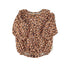 Piupiuchick Light Pink & Brown Flowers LS Romper