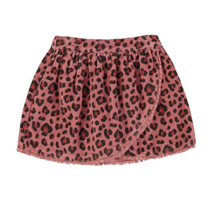 Piupiuchick Pink w/ Animal Print Short Skirt