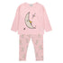 Bobo Choses Light Pink Beneath the Moon T-Shirt & Legging Set