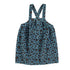 Piupiuchick Blue w/ Animal Print Knee Lenght Dress w/ Straps