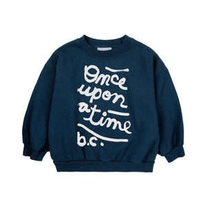 Bobo Choses Navy Blue Once Upon a Time Sweatshirt